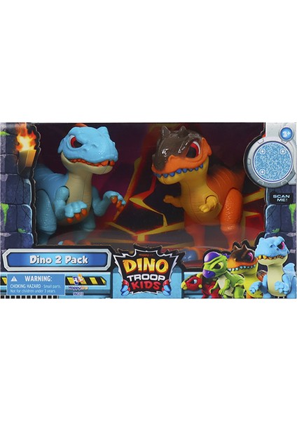 Dino Troops Kids Raptor Megalosaurus Ikili Set fiyatları