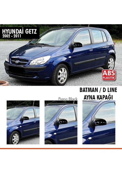 Hyundai Getz 2002-2011 Uyumlu Batman Ayna Kapağı