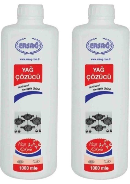 Yağ Çözücü 1000 ml 2 Adet