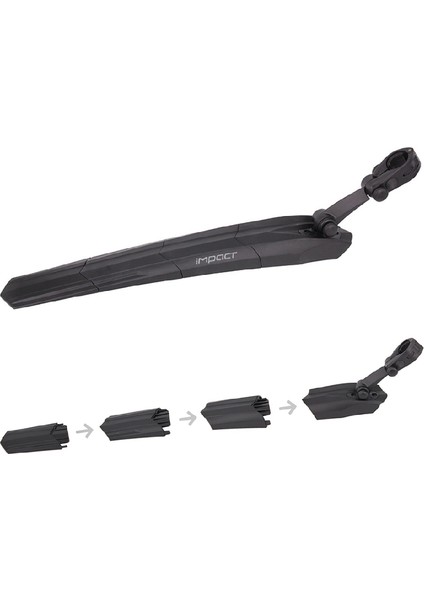 Impact Tail 5 Bisiklet Arka Plastik Çamurluk 26''-29''