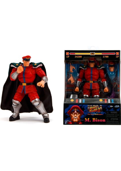 Jada Street Fighter Iı M. Bison Figürü