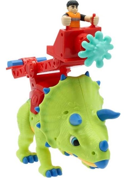 Triceratops Sesli Dino Troop Çocuk Oyun Seti