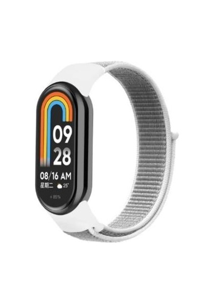 Xiaomi Mi Band 8 Akıllı Bileklik Uyumlu Kumaş Cırtlı Kordon