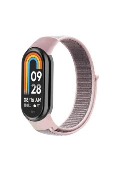 Xiaomi Mi Band 8 Akıllı Bileklik Uyumlu Kumaş Cırtlı Kordon