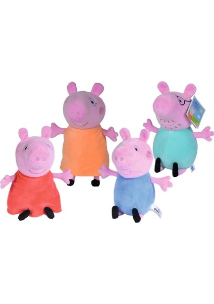 Peppa Pi?g Peluş Ailesi George Pig