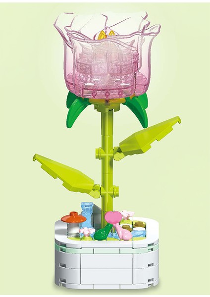 Kri?stal Çi?çekler Yapı Blokları Gül fırsatları