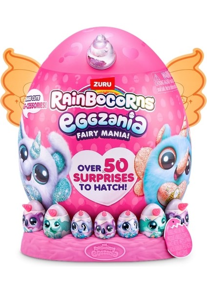 Eggzania Fairy Peluş Sürpriz Paket Turuncu Kanat 92106