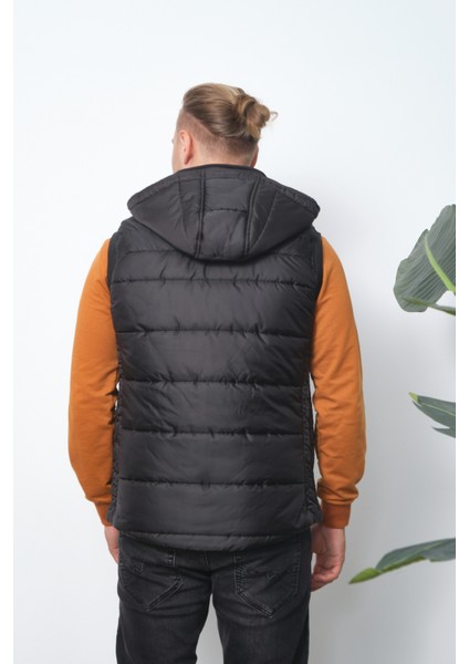 Erkek Kapüşonu Çıkarılabilir Şişme Yelek indirimleri