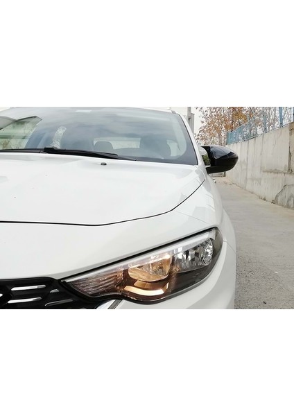 Fiat Egea Batman Yarasa Ayna Kapağı Piano Black / 2015 Sonrası