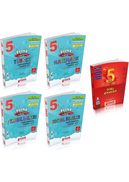 Yeni Müfredat 5. Sınıf Tam Set - 5 Kitap Türkçe - Matematik - Fen Bilimleri - Sosyal – İngilizce