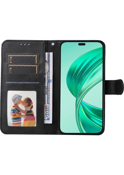 Honor X8B 4g Buzağı Dokusu Deri Kasa Fotoğraf Slot Cüzdan Telefon Kapağı (Yurt Dışından) fiyatları