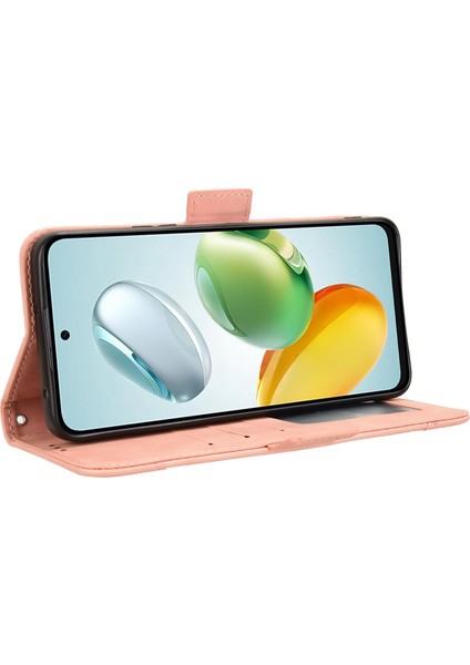 Honor 200 Smart 5g / Play 60 Plus 5g Çoklu Kart Yuvaları Deri Cüzdan Telefon Kapağı (Yurt Dışından)