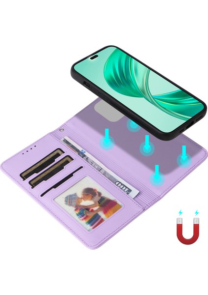 Honor X8B 4g Pu Deri Manyetik Ayrılabilir Telefon Kılıfı Kayış (Yurt Dışından) modelleri