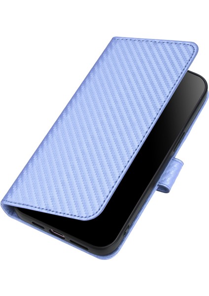Honor X8B 4g Karbon Fiber Doku Pu Deri Cüzdan Telefon Kılıfı (Yurt Dışından) fırsatları