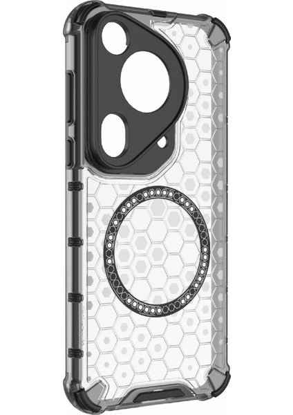 Huawei Pura 70 Ultra Petek Tpu+Pc Telefon Kılıfı Magsafe ile Uyumlu (Yurt Dışından) modelleri