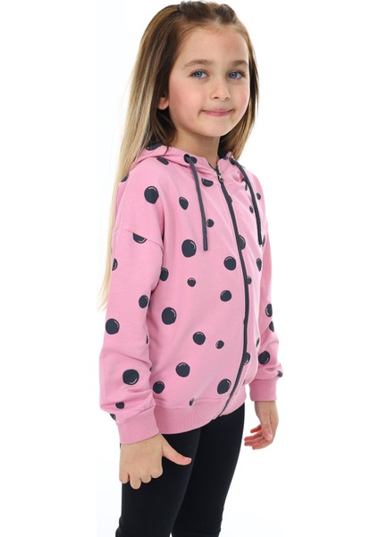 Kız Çocuk Baskılı Hırka modelleri