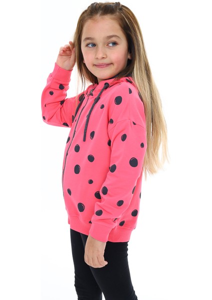 Kız Çocuk Baskılı Hırka modelleri