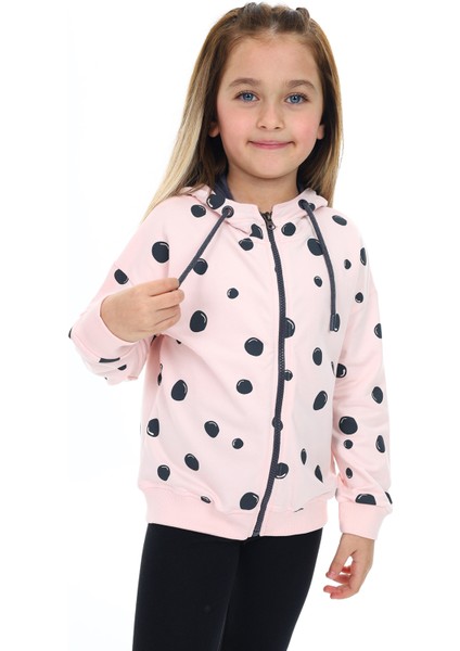 Kız Çocuk Baskılı Hırka modelleri