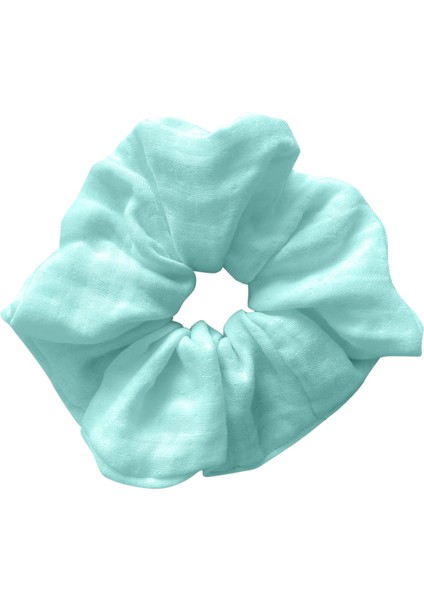 Dev Boy 3'lü Muslin Saç Lastiği Oversize Pamuklu Saç Tokası Set Scrunchie Toka Seti indirimleri