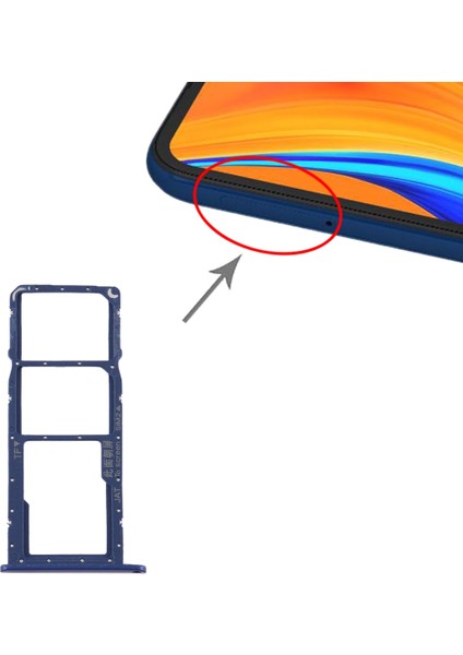 Huawei Y6S (2019) Için Tepsi + Mikro Sd Kart Tepsisi (Yurt Dışından)