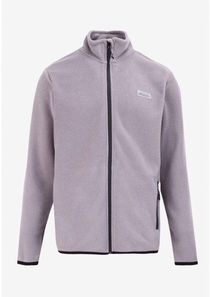 Düz Gri Erkek Polar Sweatshırt D4WM-SWT3994