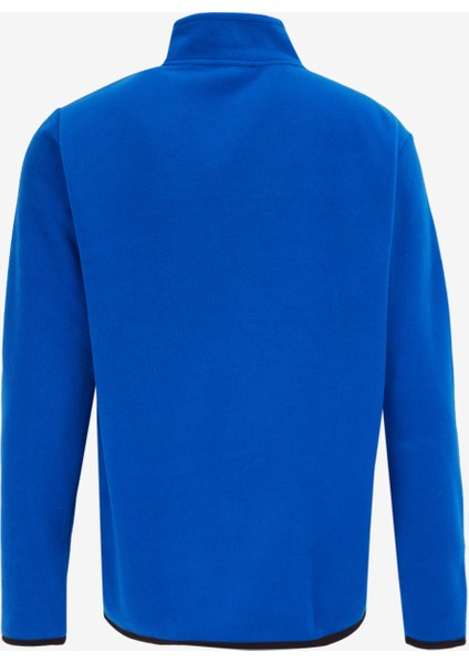 Düz Mavi Erkek Polar Sweatshırt D4WM-SWT3993 fiyatları