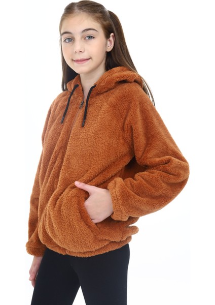 Kız Çocuk Peluş Hırka