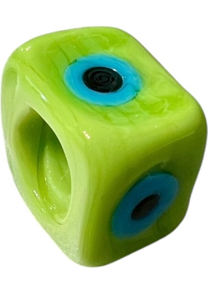 Yeşil Gözlü Murano Cam Charm fiyatları