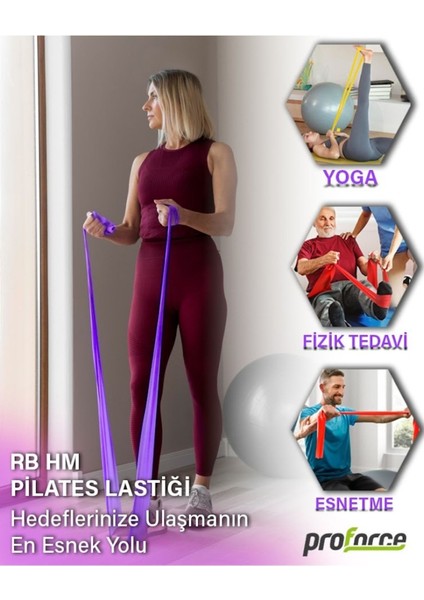 Pilates Lastiği Hafif Rb Hm