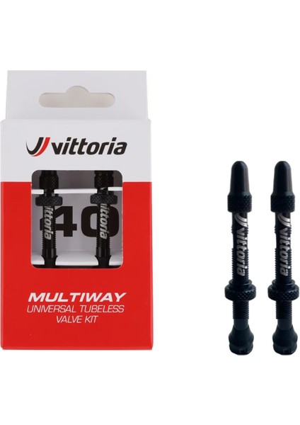 40MM Tubeless Bisiklet Alüminyum Valf Sibop Seti