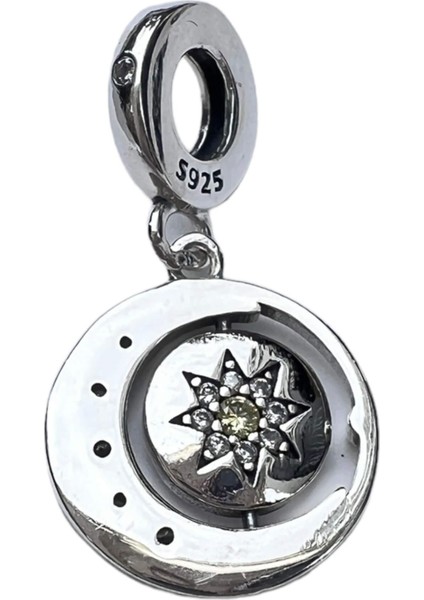 Dönen Ay ve Yıldız Charm fiyatları
