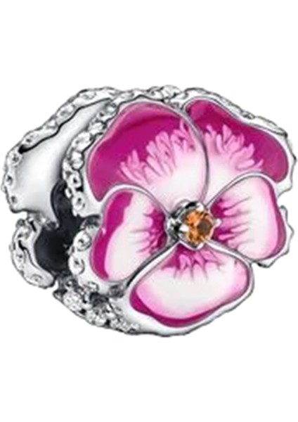Pembe Menekşe Charm