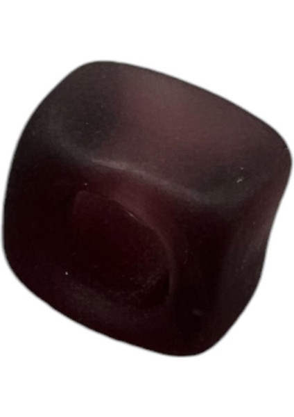 Mürdüm Mat Murano Cam Charm