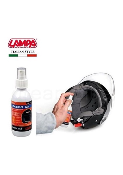 Kask İçi Temizleyici Dezenfekte Edici 100ml Made in Italy 90057