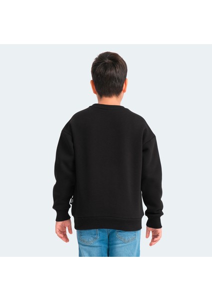 LOGAN Unisex Çocuk Sweatshirt Siyah fiyatları