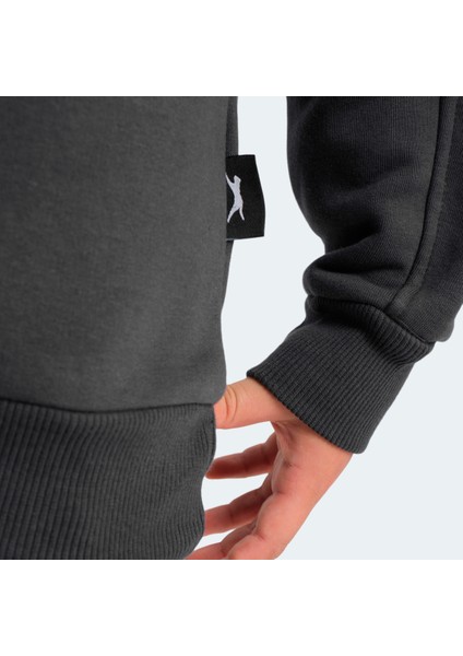 LOGAN Unisex Çocuk Sweatshirt Koyu Gri fırsatları