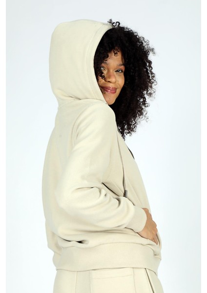 Doubt Kadın Sweatshirt Krem modelleri