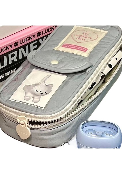 Çok Katmanlı Büyük Kapasiteli Kırtasiye Çantası (Yurt Dışından)