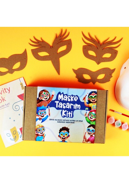 Eğitici Yüz Maske Tasarım Kiti -(Face Mask Design Kit)