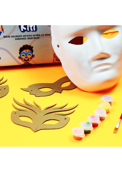 Eğitici Yüz Maske Tasarım Kiti -(Face Mask Design Kit)