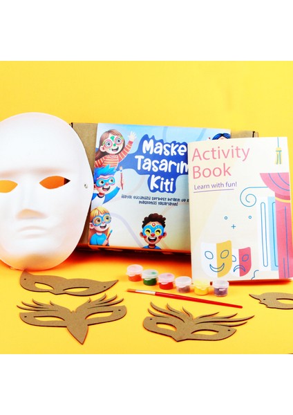 Eğitici Yüz Maske Tasarım Kiti -(Face Mask Design Kit)