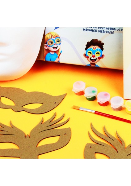 Eğitici Yüz Maske Tasarım Kiti -(Face Mask Design Kit)