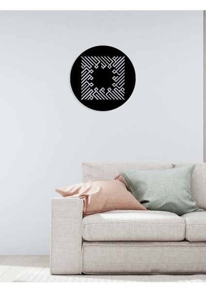 -La Ilahe Illallah Islami Metal Tablo - Islami Ev Dekorasyonu - Dini Duvar Tabloları - 50 X 50 - Cm - Sıyah-Islm-059 fırsatları