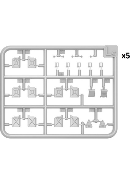 Alman Benzin Bidonları. Iı. Dünya Savaşı modelleri