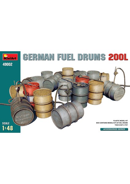Alman Yakıt Varilleri 200L