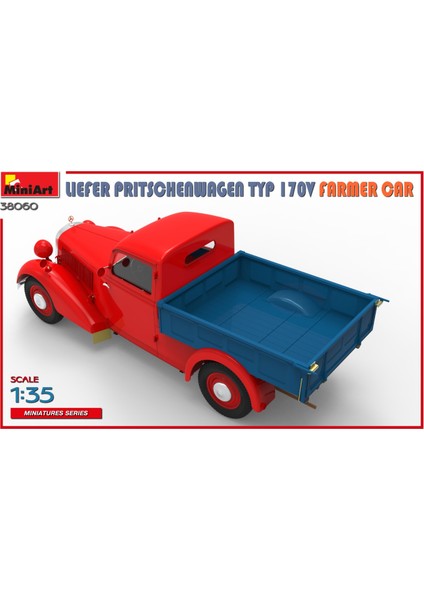 Liefer Pritschenwagen Typ 170V Çiftçi Aracı
