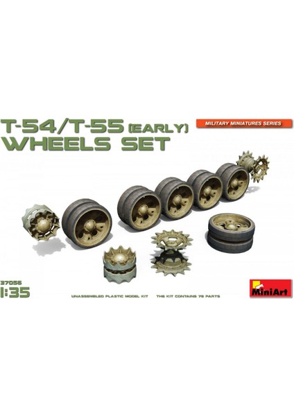 T-54/t-55(Early) Tekerlek Seti
