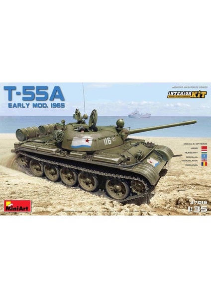 T-55A Ilk Dönem 1965 Interior Kit