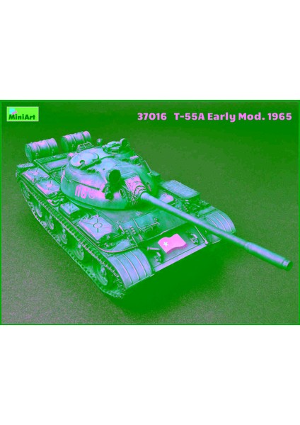 T-55A Ilk Dönem 1965 Interior Kit modelleri