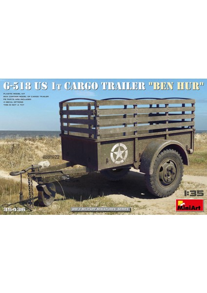 1:35 G-518 Abd 1t. Kargo Kasası “ben Hur”